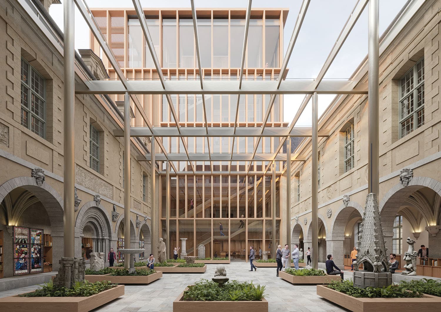 Intérieur verrière